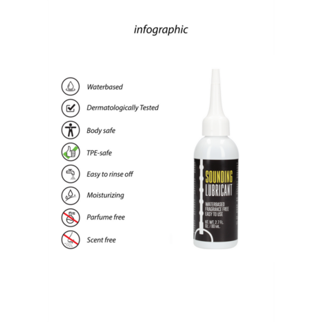 Urethrale Sounding Glijmiddel - 3 fl oz / 80 ml