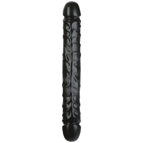 Jr. Veined Double Header - Dildo met Dubbele Einden - 12 / 30 cm