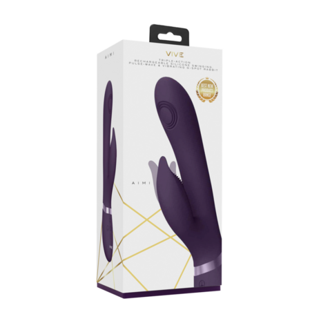 Aimi - Pulse Wave  Vibrerende G-Spot Rabbit - Paars