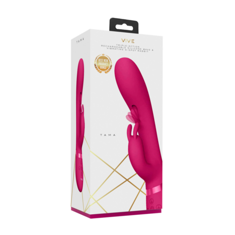 Tama - Wave  Vibrating G-Spot Rabbit - Roze