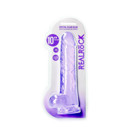 Realistische Dildo met Ballen - 10 / 25,4 cm