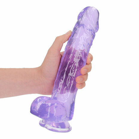 Realistische Dildo met Ballen - 10 / 25,4 cm