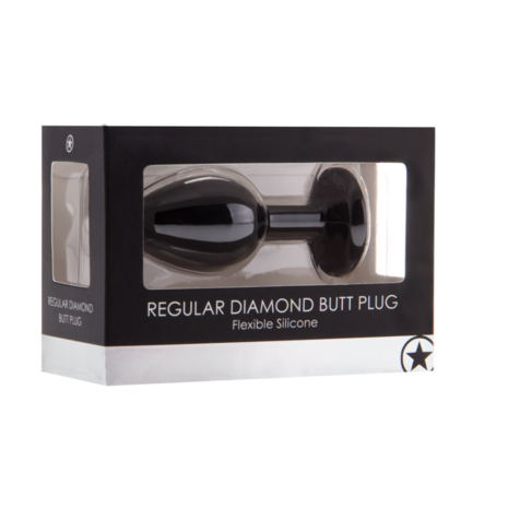 Diamanten Butt Plug - Regular