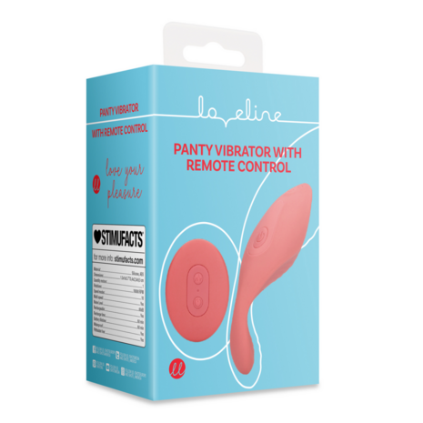 Panty Vibrator met Afstandsbediening - Brighto Rood