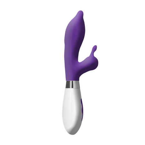 Adonis - Oplaadbare Rabbit Vibrator - Paars