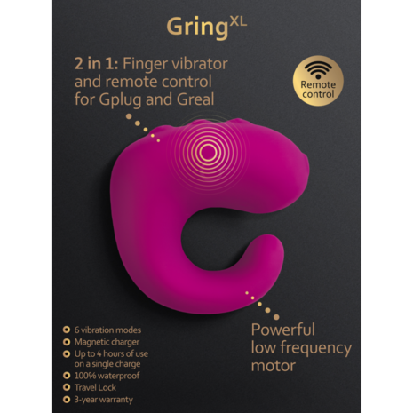 G-Ring XL - Zoete Framboos