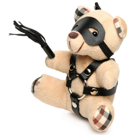 BDSM Teddy Bear Sleutelhanger - Tan