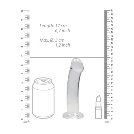 Non-Realistische Dildo met Zuignap - 7 / 17 cm