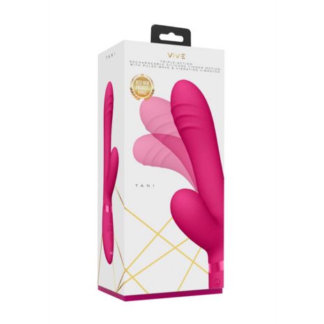 Tani - Finger Motion met Pulse-Wave Vibrator - Roze