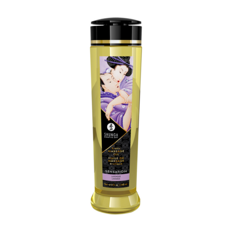 Erotische Massageolie - Lavendel - 8 fl oz / 240 ml