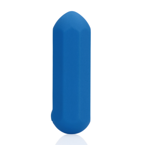 Hexagon Vorm Bullet Vibrator - Jetset Blauw