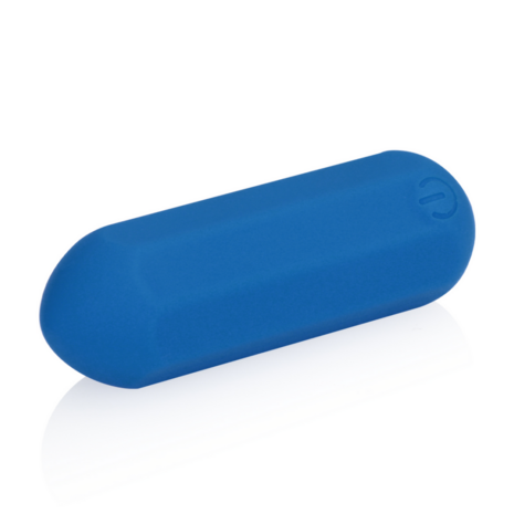 Hexagon Vorm Bullet Vibrator - Jetset Blauw