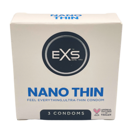 EXS Nano Thin - Condooms - 3 Stuks