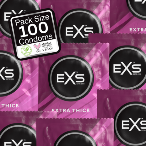 EXS Extra Thick - Condoms - 100 Stuks