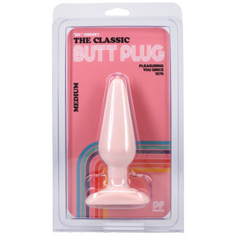 Classic Butt Plug - Medium - Vlees