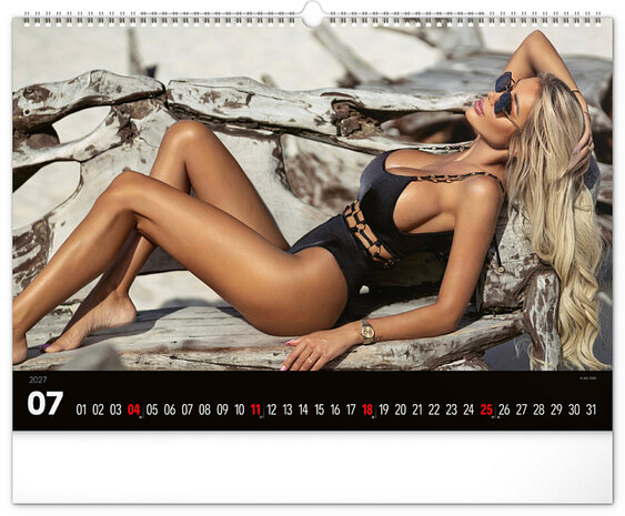 Naaktkalender Summer Paradise 2027