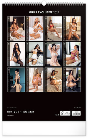Wandkalender Girls Exclusive 2027