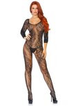 Naadloze Catsuit Met Open Kruisje Naadloze Catsuit Met Open Kruisje