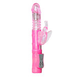 Stotende Butterfly Vibrator - Roze Stotende Butterfly Vibrator - Roze
