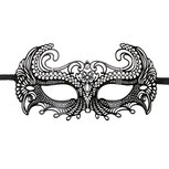 Easytoys Metalen Venetiaans Masker - Zwart Easytoys Metalen Venetiaans Masker - Zwart