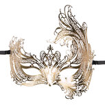 Easytoys Open Venetiaans Masker - Goudkleurig Easytoys Open Venetiaans Masker - Goudkleurig