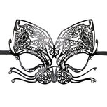 Easytoys Opengewerkt Venetiaans Masker - Zwart Easytoys Opengewerkt Venetiaans Masker - Zwart