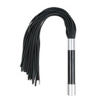 Lange flogger met metalen handvat Lange flogger met metalen handvat