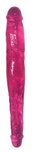 Lollicock - Sweet Slim Stick Double Dildo - Cherry Ice - 33 cm Lollicock - Sweet Slim Stick Double Dildo - Cherry Ice - 33 cm