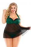 Sonia Babydoll Set - Evergreen Sonia Babydoll Set - Evergreen