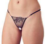 Sexy String Met Strass Steentjes En Open Kruisje Sexy String Met Strass Steentjes En Open Kruisje