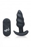 Bang! Swirl Vibrerende Anaal Plug Met Afstandsbediening Bang! Swirl Vibrerende Anaal Plug Met Afstandsbediening
