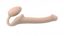 Strap On Me - Strapless Voorbind Dildo - Maat S - Beige Strap On Me - Strapless Voorbind Dildo - Maat S - Beige