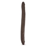 Dr. Skin - Realistische Dubbele Dildo 40 cm - Chocolate Dr. Skin - Realistische Dubbele Dildo 40 cm - Chocolate