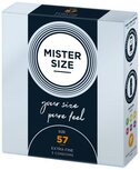 MISTER.SIZE 57 mm Condooms 3 stuks MISTER.SIZE 57 mm Condooms 3 stuks