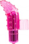 Frisky Vinger Vibrator Met Bullet - Roze Frisky Vinger Vibrator Met Bullet - Roze