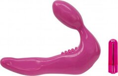 Infinity Vibrerende Strapless Strap-On- Roze Infinity Vibrerende Strapless Strap-On- Roze