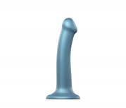 Strap On Me - Siliconen Dildo - Blauw - M Strap On Me - Siliconen Dildo - Blauw - M