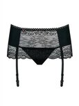 Miamor Jarretel Gordel Met String - Zwart Miamor Jarretel Gordel Met String - Zwart