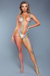 Sweet Revenge Visnet Body Met Kousen - Curvy Sweet Revenge Visnet Body Met Kousen - Curvy