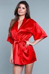 Getting Ready Satijnen Kimono - Rood Getting Ready Satijnen Kimono - Rood