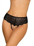 Pearlove Sexy String Met Open Kruisje En Parels Pearlove Sexy String Met Open Kruisje En Parels