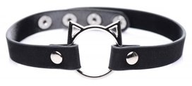 Kinky Kitty Ring Slim Choker - Zwart Kinky Kitty Ring Slim Choker - Zwart