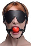 Kinky Verstelbaar Harnas Met blinddoek En Ballgag Kinky Verstelbaar Harnas Met blinddoek En Ballgag