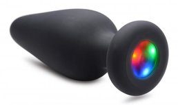 Light-Up Siliconen Anaal Plug - Large Light-Up Siliconen Anaal Plug - Large