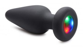 Light-Up Siliconen Anaal Plug - Medium Light-Up Siliconen Anaal Plug - Medium