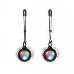 Charmed - Tweezer Tepelklemmen Met LED Verlichting Charmed - Tweezer Tepelklemmen Met LED Verlichting