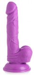 Poppin Dildo 16,5 cm - Paars Poppin Dildo 16,5 cm - Paars