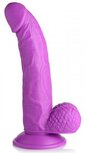 Poppin Dildo 19 cm - Paars Poppin Dildo 19 cm - Paars