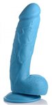 Poppin Dildo 20 cm - Blauw Poppin Dildo 20 cm - Blauw