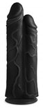 Double Stuffer Dubbele Dildo 25 cm - Zwart Double Stuffer Dubbele Dildo 25 cm - Zwart